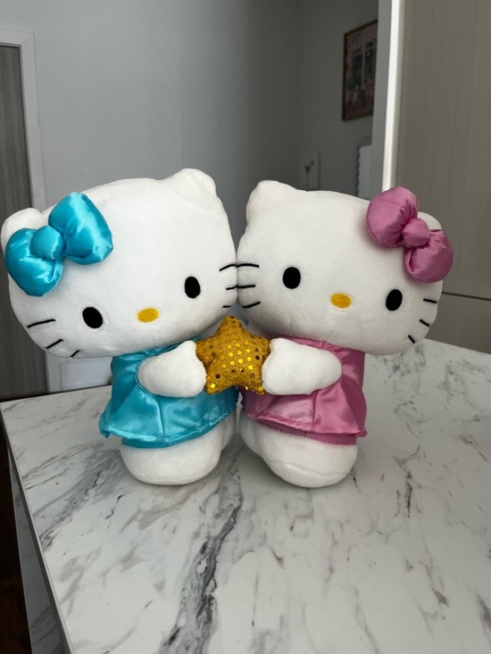 Hello Kitty Other - Sanrio Hello Kitty x Kidrobot Zodiac Star Sign Medium Plush 'Gemini' Toy